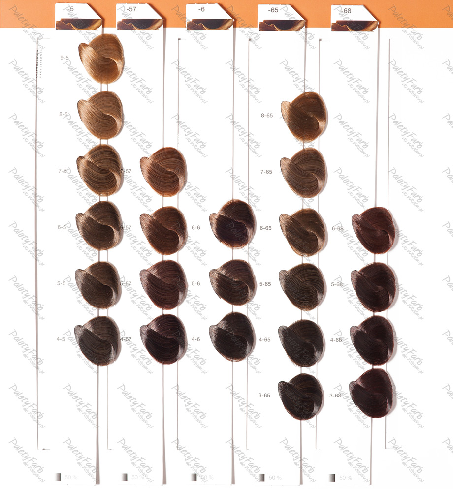 Краска концепт для волос палитра цветов с номерами фото